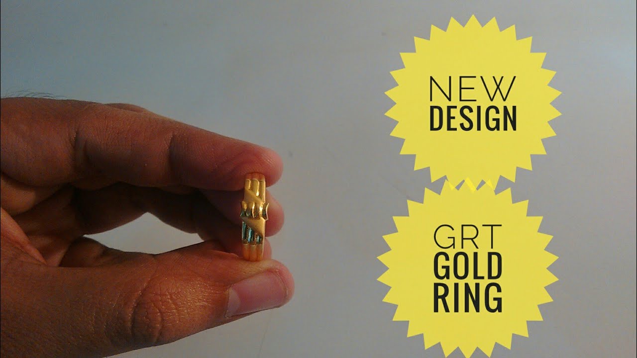 Classy Carved 22 KT Gold Ring for Men