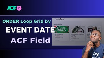 Order Elementor Loop Grid by ACF Date Field