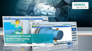 ID Part Programming in G code with ProgramGuide – SINUMERIK Turning