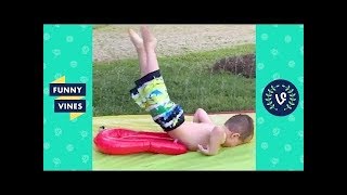 TRY NOT TO LAUGH or GRIN - Best KIDS WATER FAILS Compilation | Funny Vines 2018