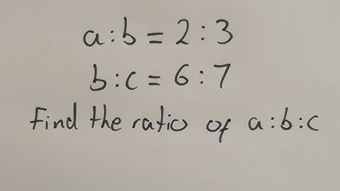 Combining Ratios | GCSE Maths