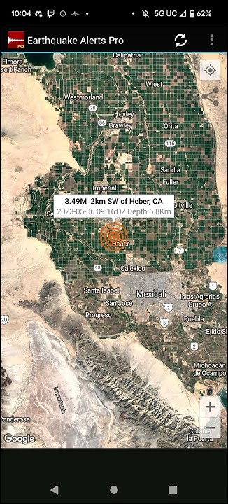 Earthquake heber