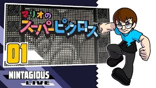Nintagious Live! - Mario's Super Picross - Ep. 01