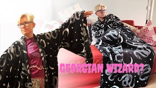 Making A Wrapping Gown Out Of Halloween Blankets - 18th Century Inspired Cosy Wizard House Robe by Ash L G 3,202 views 7 months ago 10 minutes, 14 seconds