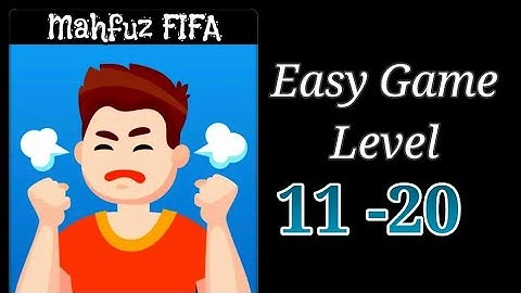 Easy Game level 11 -20 (Part: 2) Mahfuz FIFA