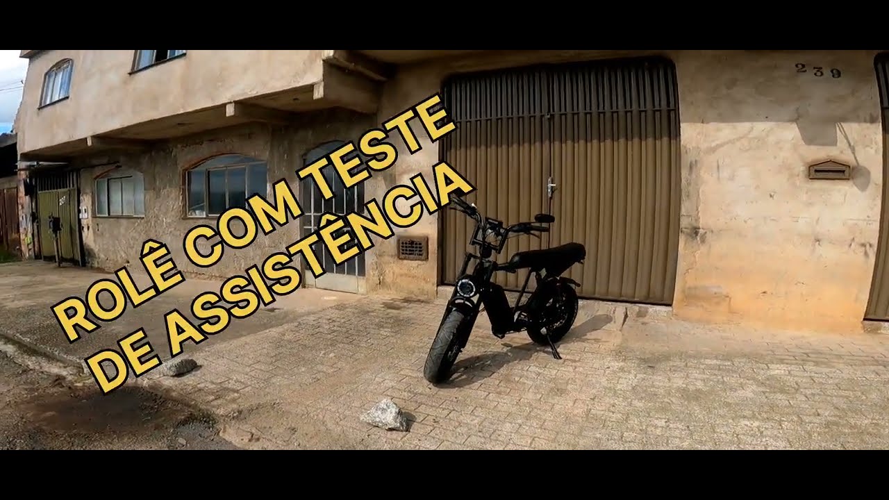 Bike eletrica V10 MAX teste dicas com novos retrovisores 