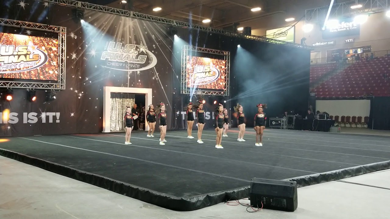 Us finals cheer competition Youth Prep 1 - YouTube
