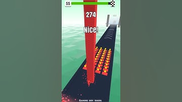 Stack Colors ​​- All Levels Gameplay Android,ios (Level 55)