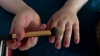 ASMR MAKEUP BRUSHES SHOW AND TELL! TAPPING,BRUSHING SOFT SPOKEN! screenshot 3