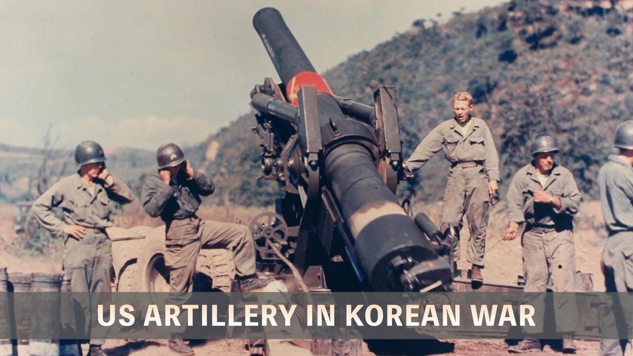 US Artillery In Korean War - YouTube