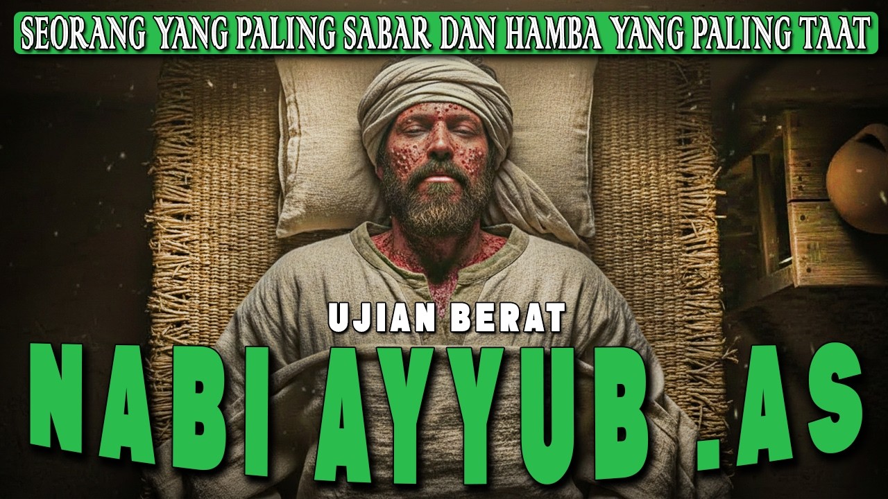 Kenapa Allah Berikan Ujian Berat Kepada Nabi Ayyub? Inilah Hikmah Dibalik Itu Semua!