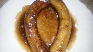 Бананы фламбе. Рецепт бананового фламбе