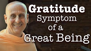 GRATITUDE | HH RADHANATH SWAMI