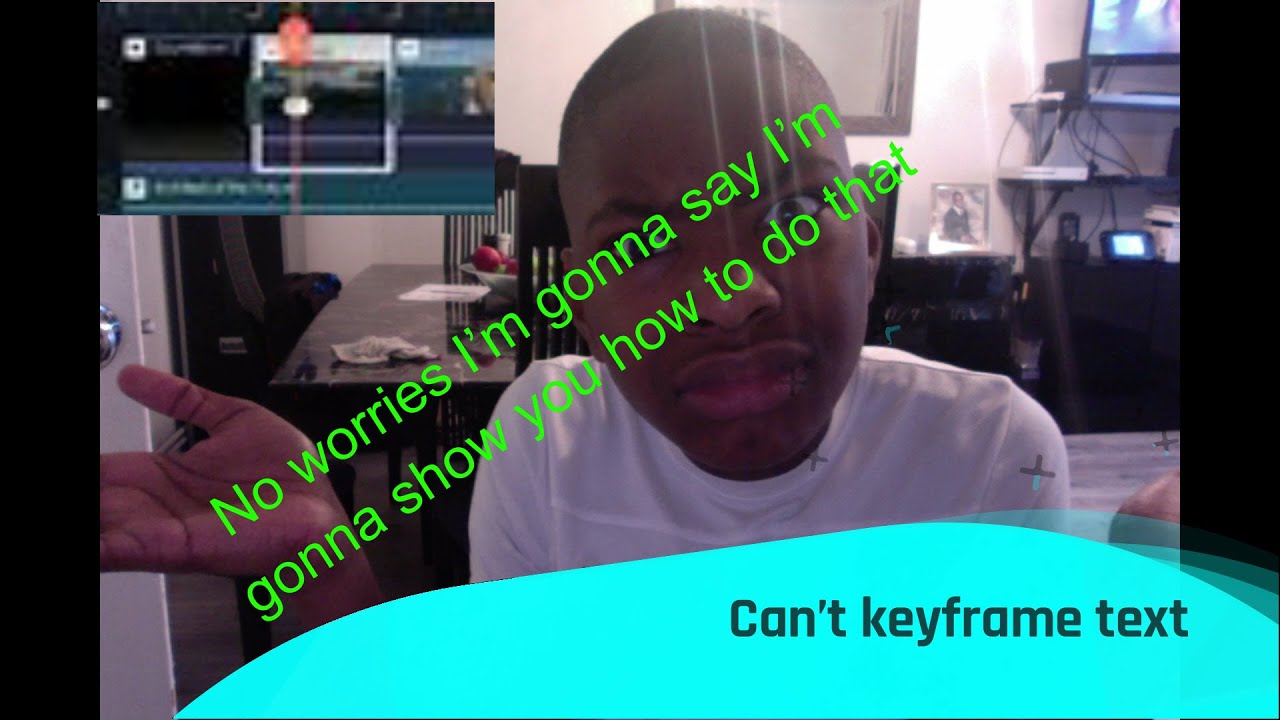 How to keyframe text with Filmora X - YouTube