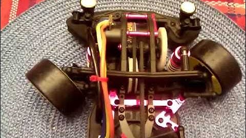 Sakura D3 CS Ultra Wide Steering Angle Mod