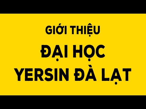 Video Giới thiệu Đại học Yersin Đà Lạt - youtube