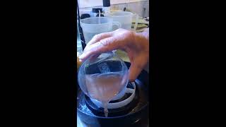 Easy way to separate baby brine shrimp