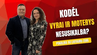 Kodėl vyrai ir moteris nesusikalba? Pokalbis su Liutauru Zube