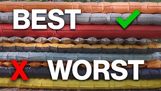 The BEST and WORST Sleeping Pads of 2023