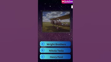 ✈️ Who Invented the Airplane? | History & Invention Quiz | QuizZen #quiz #historyquiz #gkquiz