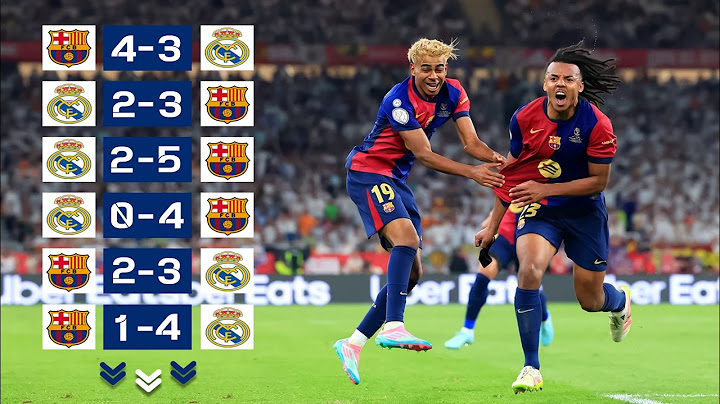 صراع الكبار -  ريال مدريد وبرشلونة  في  آخر 12 كلاسيكو  مواجهة نارية - تعليق عربي  4k