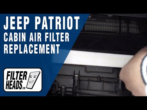 How to Replace Cabin Air Filter 2007 Jeep Patriot - YouTube