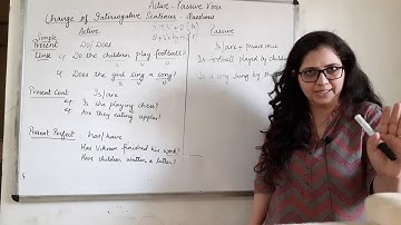 ACTIVE PASSIVE | CHANGE OF INTERROGATIVE SENTENCES | ENGLISH GRAMMAR SERIES | Part-4