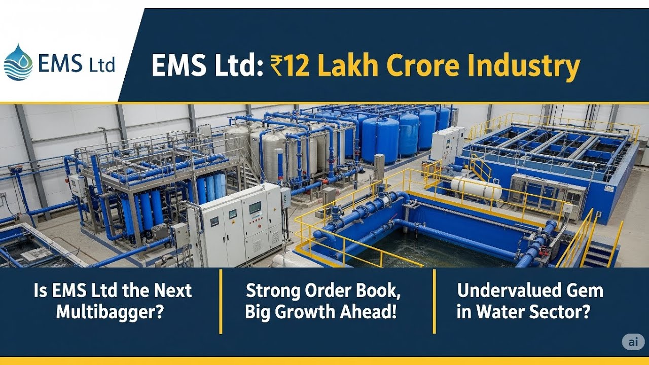 EMS Ltd share latest news | Today's news | Growth Opportunity in Water & Wastewater Sector