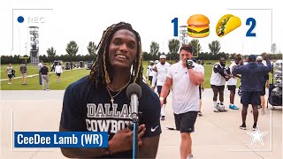 Cowboys Cam: Hamburgers or Tacos? | Dallas Cowboys 2021