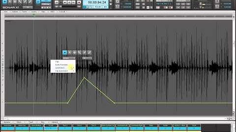 Sonar X1 - Multi Purpose Detail Editing Screenset.flv