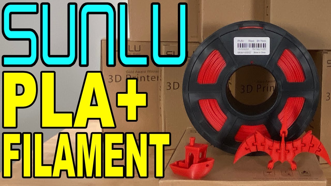 Sunlu PLA+ / PETG Filament Review - 3D Printer PLA Plus - JAYO 