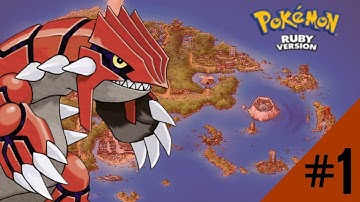 Pokemon Ruby - Part 1 - A starter pokemon