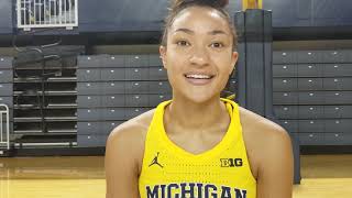 Michigan Women's Basketball's Hailey Brown