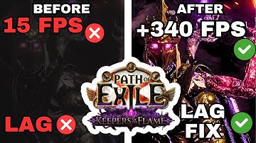 Path of Exile: ULTIMATE FPS Boost 2025! Fix Lag, Stuttering & Crashes FAST (Easy Settings Guide)