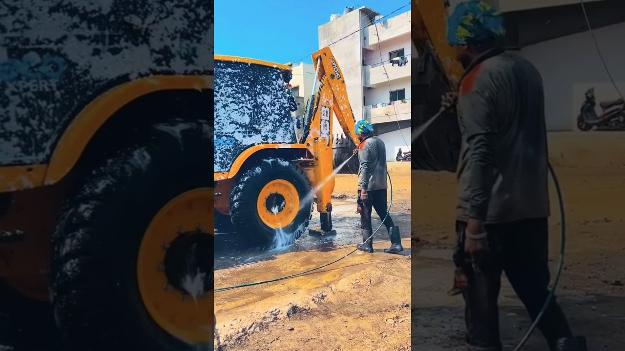 Jcb washing.....   