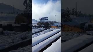 Snowfall #azerbaijan#bakutourism