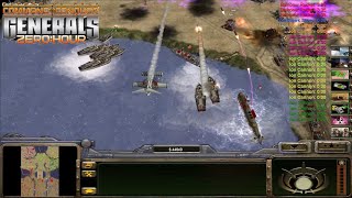 GLA Rogue 2 vs 5 USA Commander in Chief | Command and Conquer Generals Zero Hour Mod by RTS GAMES LOVER 905 views 10 days ago 25 minutes