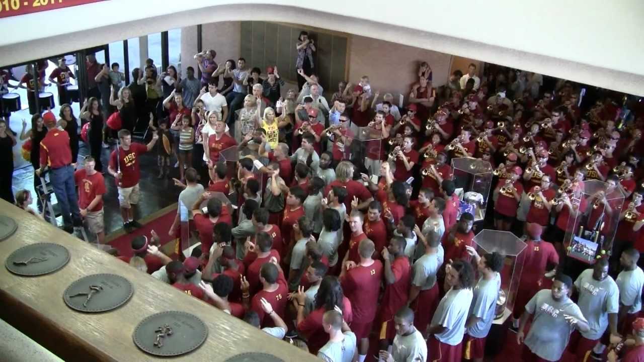 USC Trojan Marching Band 2012 (8-31-2012) jock rally.MTS