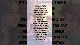 Connection Is The Newcurrency A Lesson Fromnana