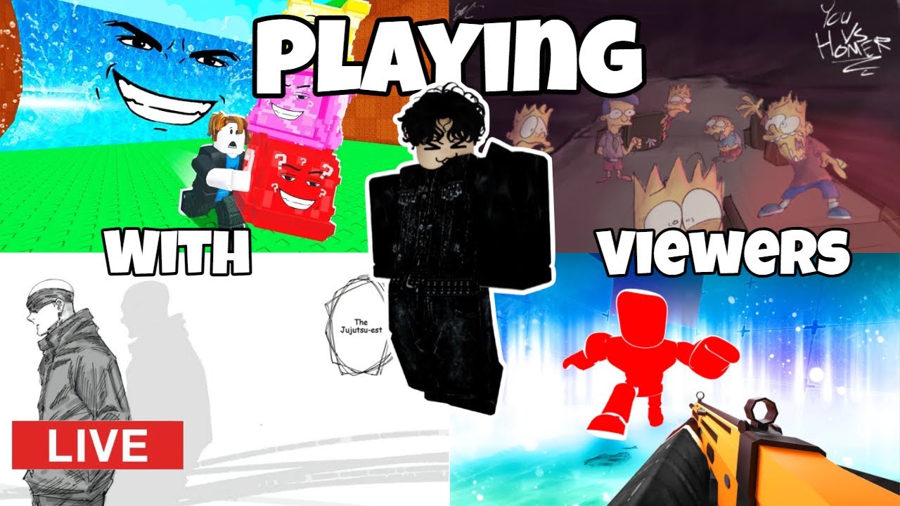 Back from my lil break!!! | Playing Roblox WITH Viewers🔴 Username: Alphapackwolf999