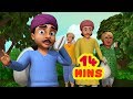 चार दोस्तों की कहानी - Common Sense is Important | Hindi Stories for Kids | Infobells