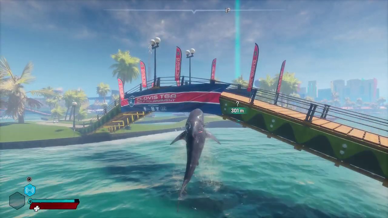 Maneater - Hunting For All Caches, Landmarks And Plates In Golden Shores