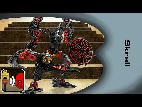 ASMR] Lets Brick Bionicle - 8978 SKRALL - YouTube