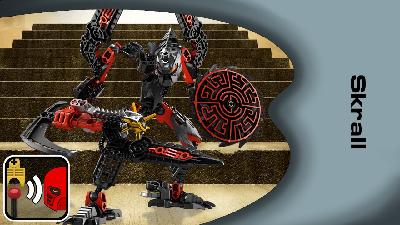 [ASMR] Lets Brick Bionicle - 8978 SKRALL - YouTube