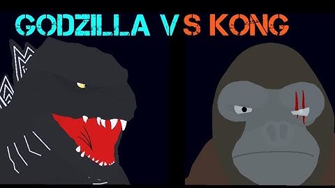 Godzilla vs kong animation | stick nodes part2