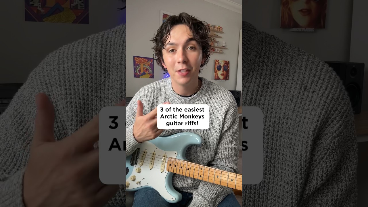The 3 EASIEST Arctic Monkeys guitar riffs! 