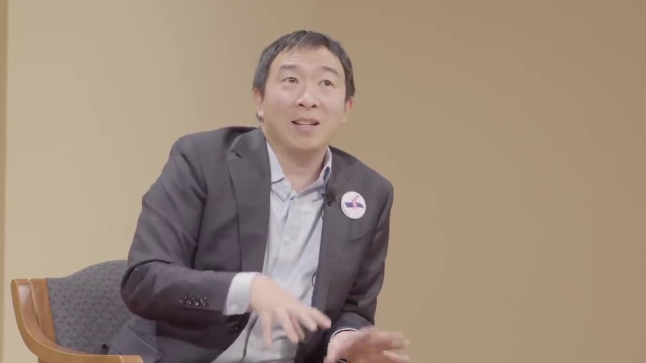 Andrew Yang on Democracy Dollars Innovation Big Data | Not Left Not ...