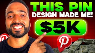 This 1 Pin Design Made Me $5,000 Copy It Exactly! This 1 Pin Design Made Me $5,000 Copy It Exactly!
