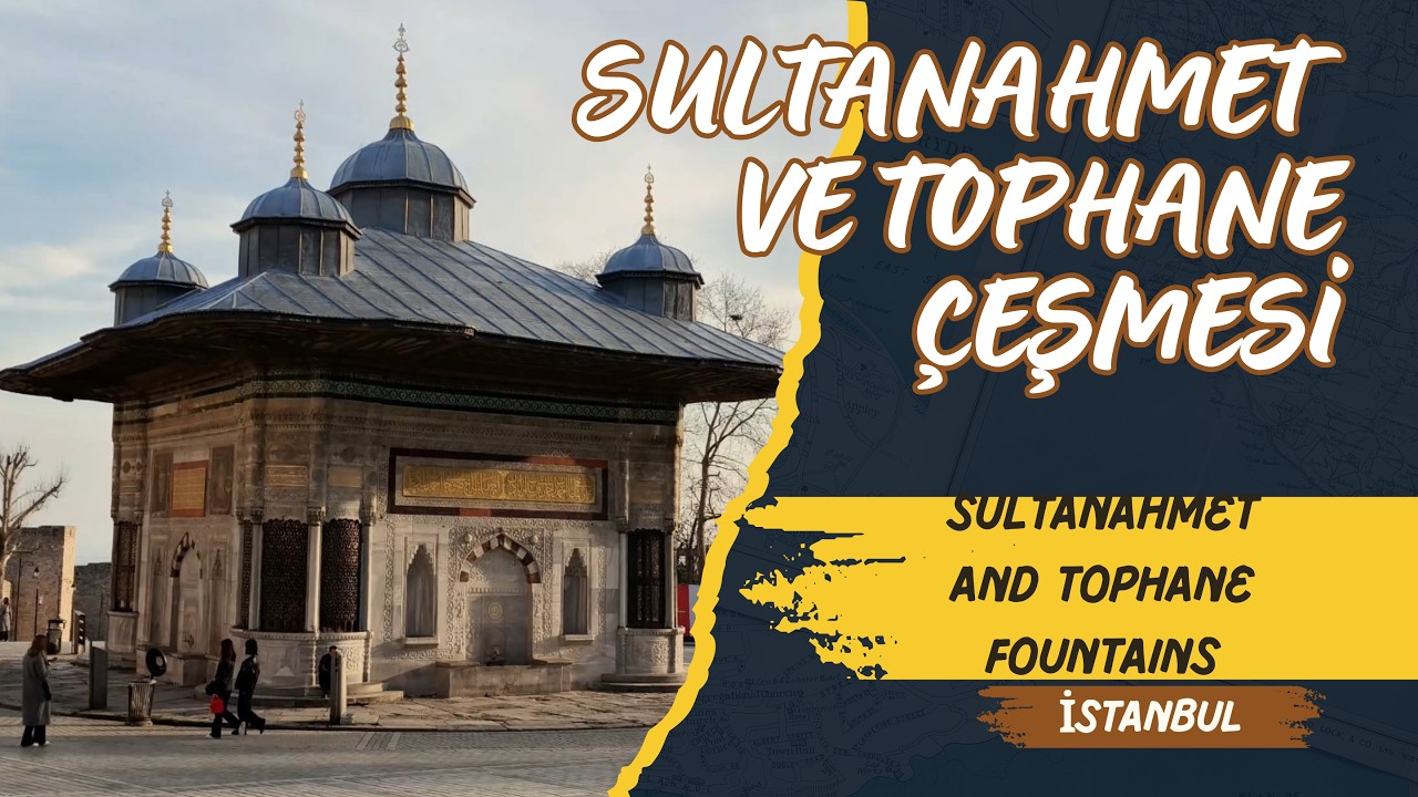 SULTANAHMET - TOPHANE ÇEŞMESİ (Sultanahmet and Tophane Fountains) #istanbul #travelistanbul #museum