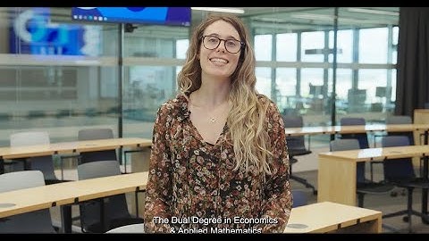 Dual Degree in Economics & Applied Mathematics at IE University